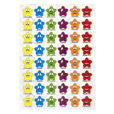 Оценивающая наклейка Звездочки KT23082501, 1 лист, 48 наклеек Оценивающая наклейка Звездочки KT23082501, 1 лист, 48 наклеек