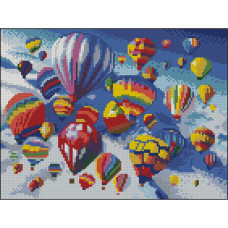 Алмазная мозаика без подрамника 