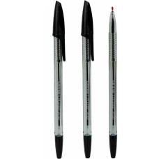 Ручка масляная Piano PT-1147-A прозрачный корпус