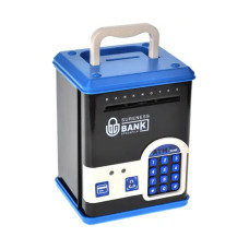 Детская копилка-сейф WF-3015H(Blue) музыка, свет, пароль, имитация отпечатка Детская копилка-сейф WF-3015H(Blue) музыка, свет, пароль, имитация отпечатка