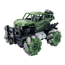 Джип на радиоуправлении ESD668-1C(Green) 16,5 см, световые эффекты, аккумулятор, 1:16