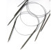 Круговые спицы для вязания KNIT10, 80 см, диаметр 3,17 мм