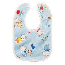 Детский тканевый слюнявчик MGZ-0600-13 на кнопке