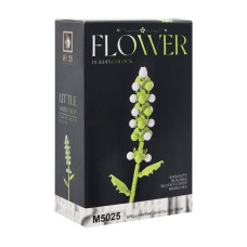 Конструктор детский Flower M5026-25 элементы для создания стебля и лепестков