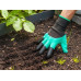 Перчатки садовые с когтями Garden Gloves для сада и огорода