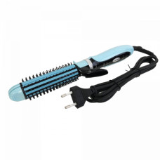 Утюжок для волос Geemy GM 2922, плойка для волос, гофре, локон 3 в 1 Голубая