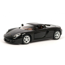 Детская модель машинки Porsche Carrera GT Kinsmart KT5081W инерционная, 1:36 (Black)