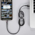 Кабель Baseus Halo Data Lightning 2.4A 1 м (CALGH-B01) Чёрный Оригинал
