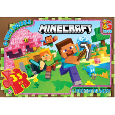 Пазли ТМ "G-Toys" із серії "Minecraft" (Майнкрафт), 35 ел. , GP-MC797 Пазли ТМ "G-Toys" із серії "Minecraft" (Майнкрафт), 35 ел. , GP-MC797
