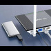 Кабель для роутера от повербанка с преобразователем на 12V, DC 2.1x5.5mm, USB 5V-->12V, 1м