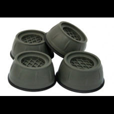 Антискользящие подставки для стиральной машины Комплект 4 шт Черные Антискользящие подставки для стиральной машины Комплект 4 шт Черные