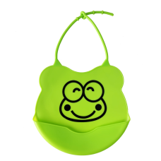 Детский слюнявчик Мини MGZ-0604(Green) силиконовый
