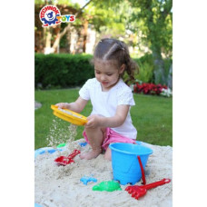 Набор песочный "Замок Технок", красный