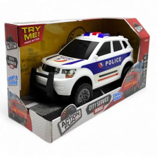 Инерционная машинка со световыми и звуковыми эффектами "Полицейская" Инерционная машинка со световыми и звуковыми эффектами "Полицейская"