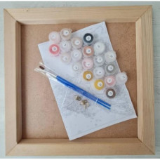 Картина по номерам "Леопард" 30х30 см Картина по номерам "Леопард" 30х30 см