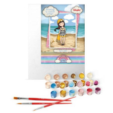 Картина за номерами "Beach Belle Santoro Gorjuss Collection" 30х40 см