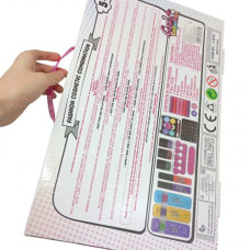 Набор мела для волос с косметикой кор.43,5*4*25,5 см.