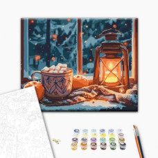 Картина по номерам "Уютный вечер" 40x50 см.
