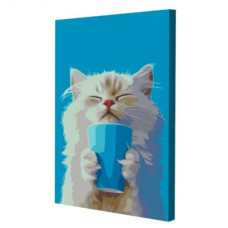 Картина по номерам "Кофеёк" 40х28 см Картина по номерам "Кофеёк" 40х28 см