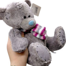 Мягкие игрушки "Мишки в шарфиках" 20 см (микс)