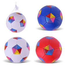 МЯЧ ФУТБОЛЬНЫЙ №5 PVC 310 G, КРАСНЫЙ