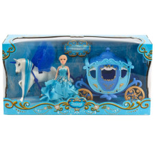 Ігровий набір "Карета", блакитний колір, 2202B