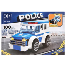 Детский конструктор Полицейская серия Police KB 217F 2 в 1, 100 деталей