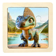 Детский деревянный пазл-вкладыш Детский деревянный пазл-вкладыш