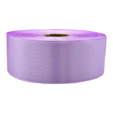 Атласная лента для рукоделия АБ-320, 2,5 см x 23 м, сирень