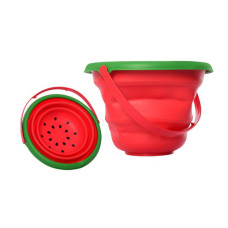 Детское игрушечное складное ведерко 