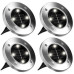 Уличный светильник на солнечной батарее Solar Disk 8led-dm8 – садовый фонарь