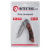 Нож складной 181 мм, ручка с деревянными вставками. INTERTOOL HT-0594