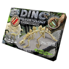 Игровой набор для проведения раскопок DP-01 DINO PALEONTOLOGY в коробке (Стегозавр)