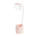 Лампа настольная Risalux сенсорная, LED, 6 Вт, USB, АКБ, 3 режима, белый, 9х9х41 см