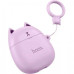 Беспроводные наушники вкладыши в кейсе HOCO EW45 + силиконовый кейс Кот Лиловый Беспроводные наушники вкладыши в кейсе HOCO EW45 + силиконовый кейс Кот Лиловый