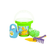 Песочный набор с лейкой (салатовый)