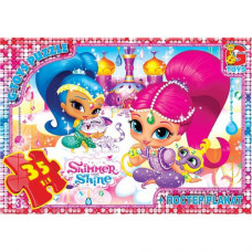 Пазлы "Шиммер и Шайн" + постер, 35 элем.