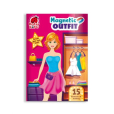 Гра настільна Roter Käfer магнітна одягалка. Модна дівчина