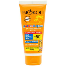 Биокон СС-крем детский для безопасного загара SPF50+, 90 мл