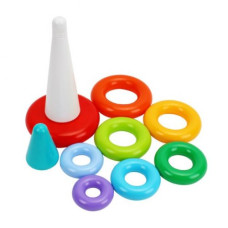 Игрушка «Пирамидка ТехноК» 31 см (9 элементов)