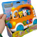 Автобус-каталка (регулировка громкости, стишки, 6 сказок, звуки, подсветка, мелодии, подвижные элементы, песни) укр