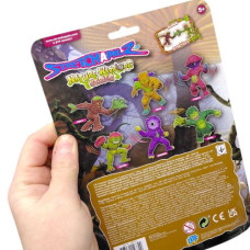 Игрушка-тянучка Стрейчапалз 14см, серия Nature Warriors (Нейчер Вориерс) CATUS