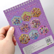 Roombook(Румбук) 8 локаций и наклейки к ним "STITCH/СТИЧ" (СИРНЕВЫЙ)