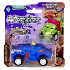 Машинка-тягнучка серії Dino, Wheeleezz (СИНЯ) Машинка-тягнучка серії Dino, Wheeleezz (СИНЯ)