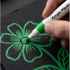 Маркеры акриловые двухсторонние "Kite Creative", 6 цветов