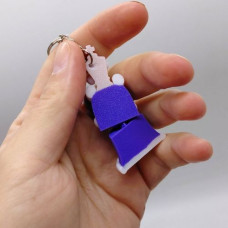 3D Брелоки FLEXI KINGER The Amazing Digital Circus / КИНГЕР Цифровой ЦИРК KEYCHAIN, 3D печать