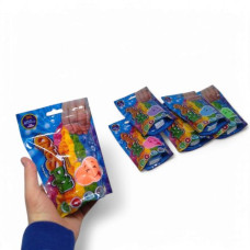 Кинетический песок "KidSand" зеленый, в пакете, 400 г
