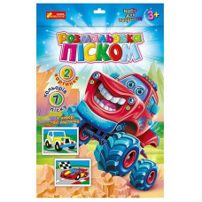 Раскраска детская песком 