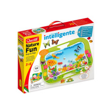 Творческий набор для занятий мозаикой Quercetti 0968-Q, 300 фишек, 16 фигурок, доска Творческий набор для занятий мозаикой Quercetti 0968-Q, 300 фишек, 16 фигурок, доска