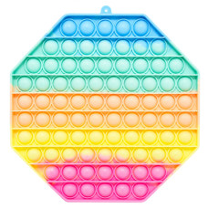 Антистресс игрушка POP IT Восьмиугольник AA3668-4 разноцветный, 20х20 см